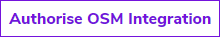 Authorise OSM Integration
